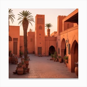 Marrakech, Morocco 1 Canvas Print