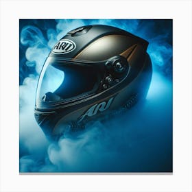 Arai Helmet Canvas Print