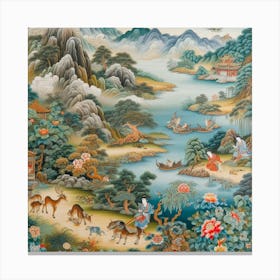 Chinese Landscape Canvas Print