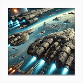 Hyperion Role Converted Canvas Print