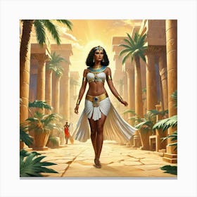 Egyptian Woman 38 Leinwandbild