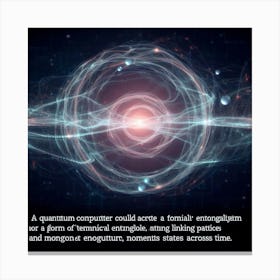 Quantum Company Could Be A Secret 1 Canvas Print