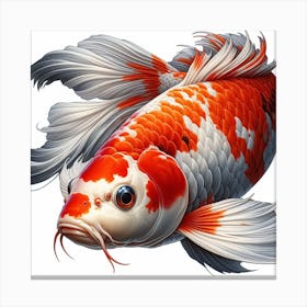 Fish of Koi Carp Canvas Print