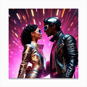 Back To The Future 4 Canvas Print