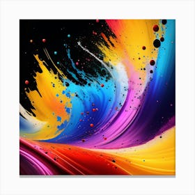 Abstract Painting 14 Canvas Print