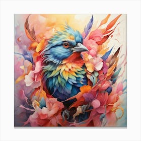 Colorful Bird 1 Canvas Print