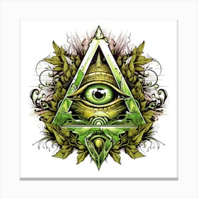 All Seeing Eye 4 Canvas Print