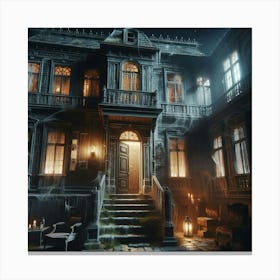Haunted House 16 Canvas Print