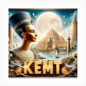 Egyptian Queen 2 Canvas Print