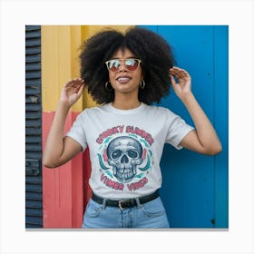 Spooky Summer Vibes T Shirt Illustration Painting Crradlpyq3op D0bi9jggq 0cbmb7hiswed7oidjvfjug Canvas Print