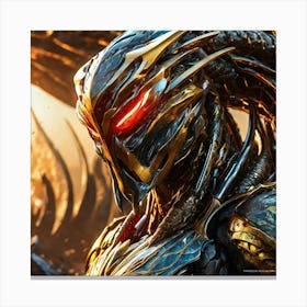 Predator Alien hihf Canvas Print