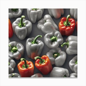 Red Peppers 4 Canvas Print