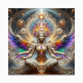 Psychedelic Goddess 1 Canvas Print