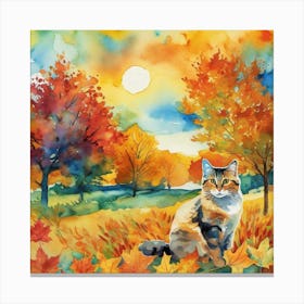 autumn day Canvas Print