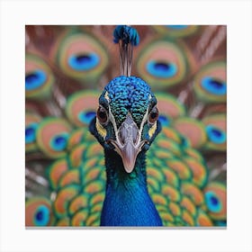 Peacock Canvas Print