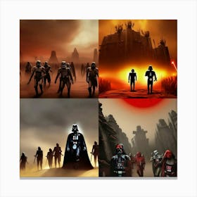 Darth Vader Canvas Print