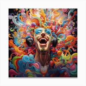 Dj madness Canvas Print