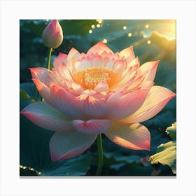 Lotus Flower 12 Canvas Print