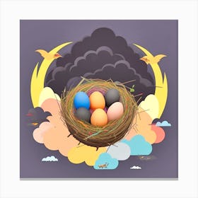 Bird'S Nest 12 Canvas Print