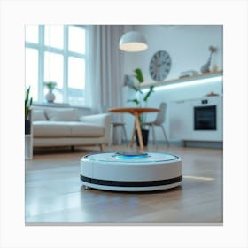 Asm A Smart Robot Clean The Floor Inside A Smart Home 89987eb6 5c12 4cad A405 5ecb92f9091b Canvas Print