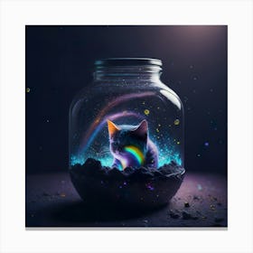 Cat Galaxy (152) Canvas Print