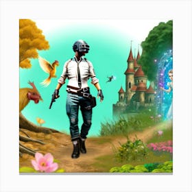 Fairytale pubg Canvas Print