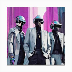 Daft Punk 1 Canvas Print