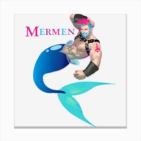 Merman Gay Cruises Beaches Boats And Bros Canvas Print