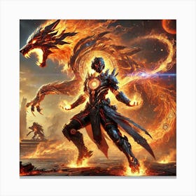 Flame Infusion Canvas Print