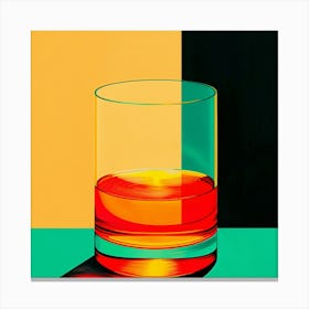 Glass Of Whiskey 1 Canvas Print