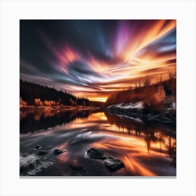 Aurora Borealis 113 Canvas Print