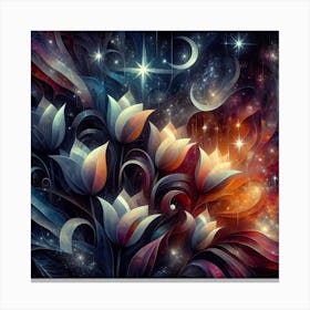 Fantasy tulips 3 Canvas Print