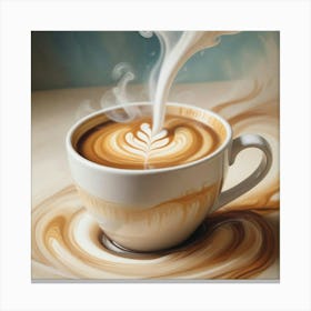 Coffee Art 2 Canvas Print