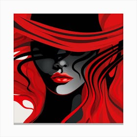 Red Hat 4 Canvas Print