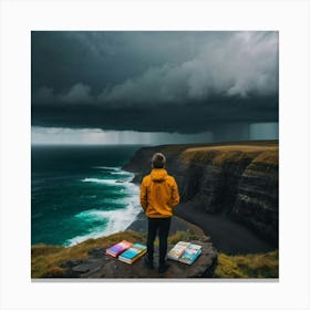 Stormy Day In Ireland Canvas Print