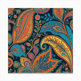 Paisley Pattern 3 Canvas Print