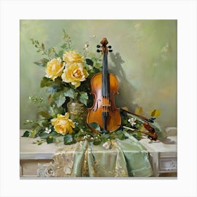 Violin Canvas Print