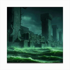 City Of The Dead Canvas Print