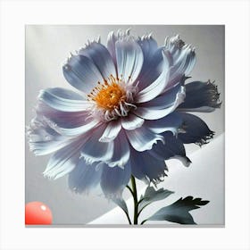 Aster Flower Canvas Print