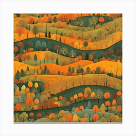 Autumn Landscape 11 Canvas Print