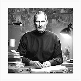 Steve Jobs Canvas Print