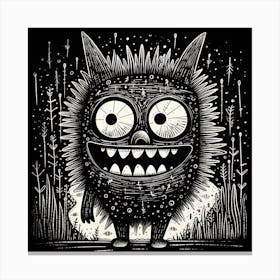 Monster 3 Canvas Print