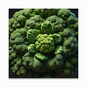 Cauliflower Florets 5 Canvas Print