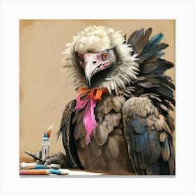 Vulture 6 Canvas Print