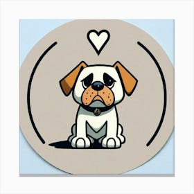 Bulldog 1 Canvas Print