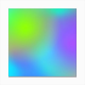 Holographic Background Canvas Print