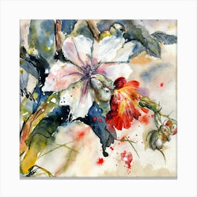 Hibiscus Canvas Print