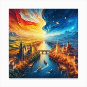 Czech Republic Canvas Print