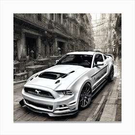 Ford Mustang Gt Canvas Print