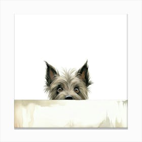 Skye Terrier Canvas Print